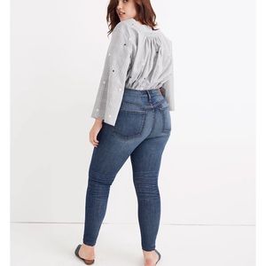 Madewell | High Rise Skinny Jeans Adjustable